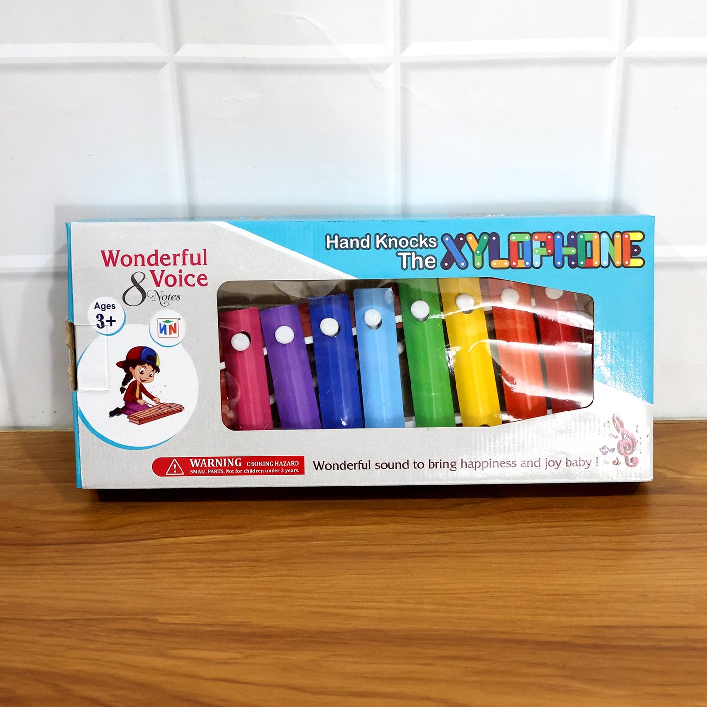 Colourful Kids Musical Xylophone Toy with Dual Mallets – Early Music Learning & Creative Play Gift (1 Set)