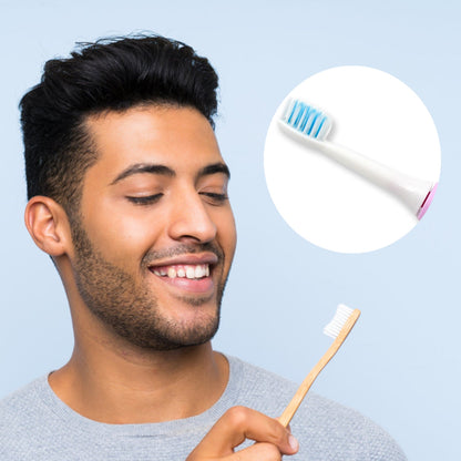 Battery-Operated Electric Toothbrush – Replaceable Head, Effective Plaque Removal for Home & Travel (1 Pc)