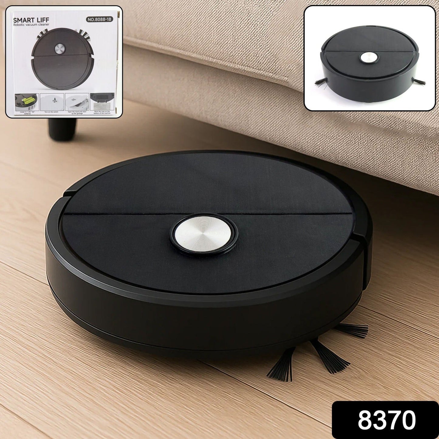Vacuum Cleaner Sweeping Robot (1 Pc)