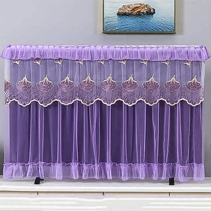 Anti-Static TV Dust Cover Cloth – Elastic Fit Screen Protector for 32-Inch LED TVs, Indoor Protection (1 Pc)