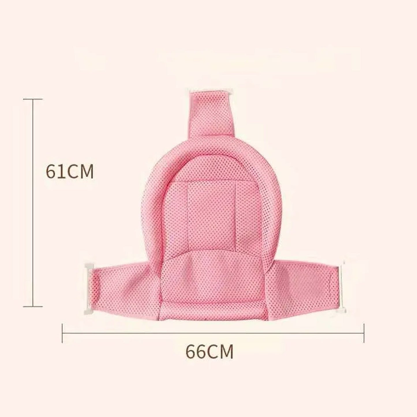 Anti-Slip Baby Bath Seat – Infant Bathtub Safety Chair for Newborns & Toddlers, Hands-Free Bathing (1 Pc)