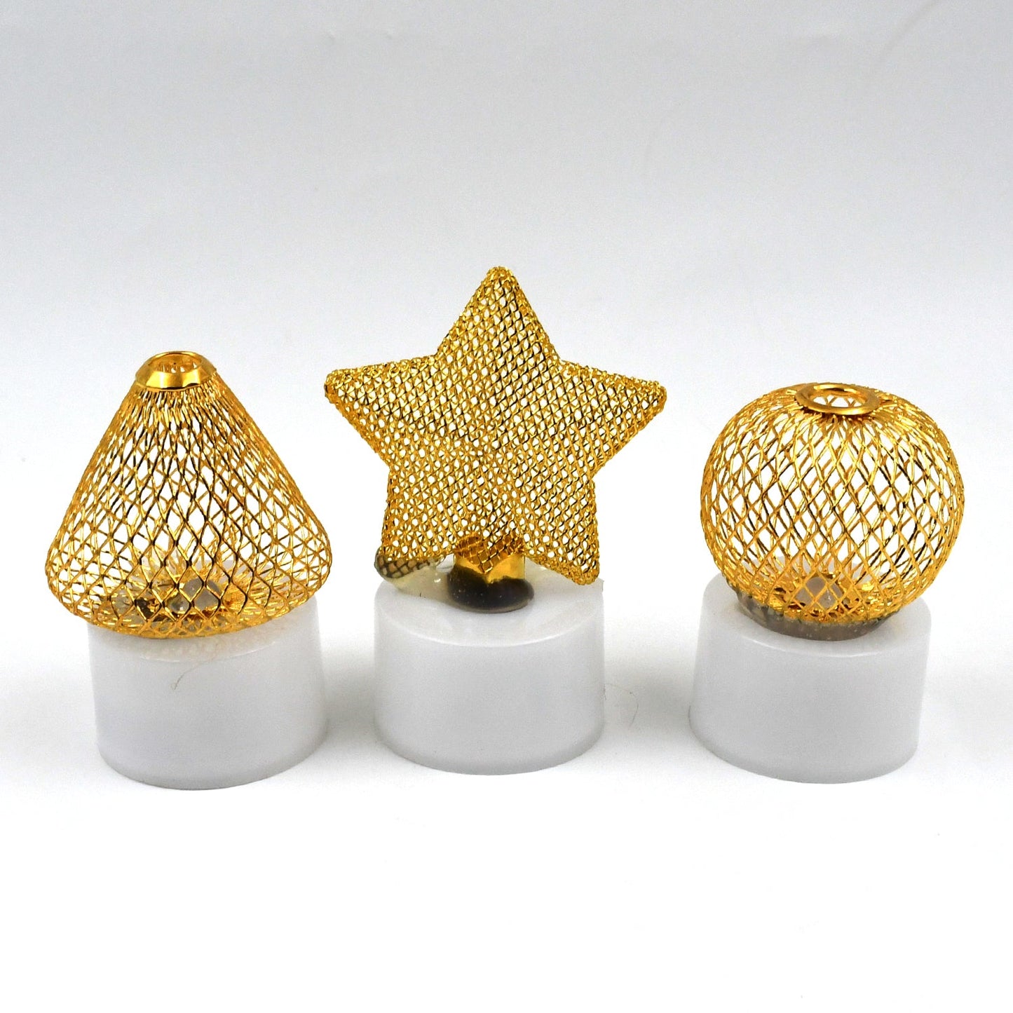 Flameless LED Decorative Candles – Battery Operated, Safe for Kids & Pets, Diwali & Home Decor (Set of 3)