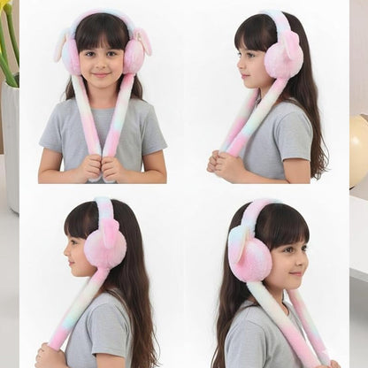 Soft Plush Winter Earmuffs for Kids – Warm Noise-Shielding Ear Covers for Cold Weather & Outdoor Use (1 Pc)