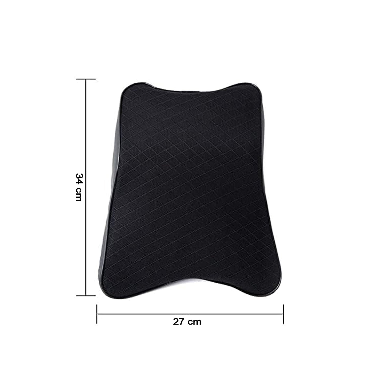 Ergonomic Car Seat Neck Support Cushion – Contoured Headrest Pillow for Comfortable Driving & Office Chair (1 Pc)