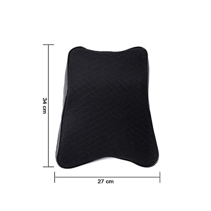 Ergonomic Car Seat Neck Support Cushion – Contoured Headrest Pillow for Comfortable Driving & Office Chair (1 Pc)