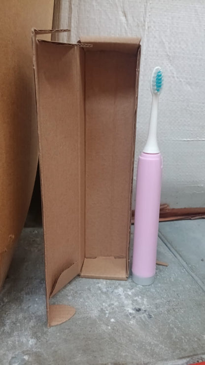 Battery-Operated Electric Toothbrush – Replaceable Head, Effective Plaque Removal for Home & Travel (1 Pc)