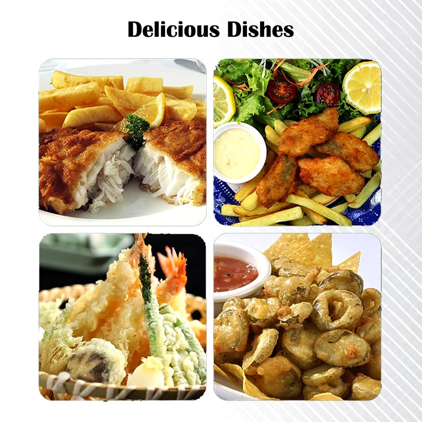 Stainless Steel Deep Frying Basket with Long Handle – Square Mesh Strainer for Safe Oil Draining & Kitchen Use (1 Pc)