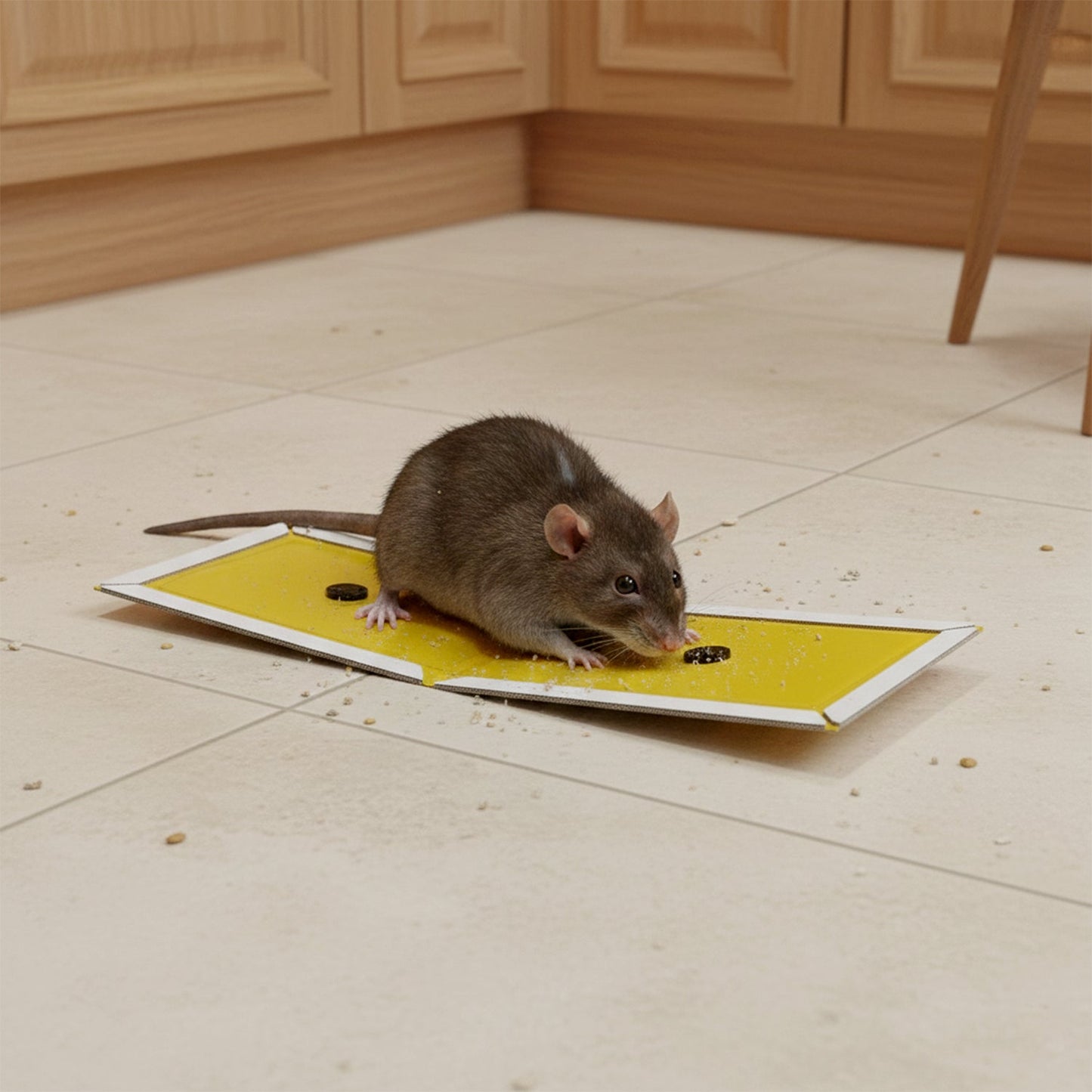 Glue Cardboard Mouse & Rat Glue Trap – Catch Mice, Insects & Lizards, Non-Toxic Home Pest Control (Pack of 10)