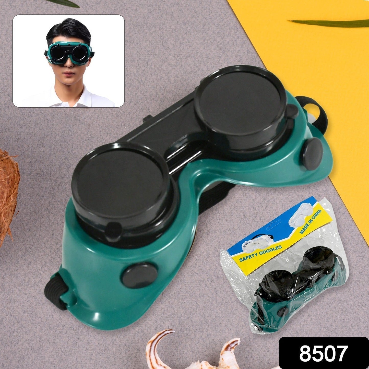 Safety Welding Goggles Anti Radiation Goggles Protective Goggles (MOQ :- 10 Pcs)