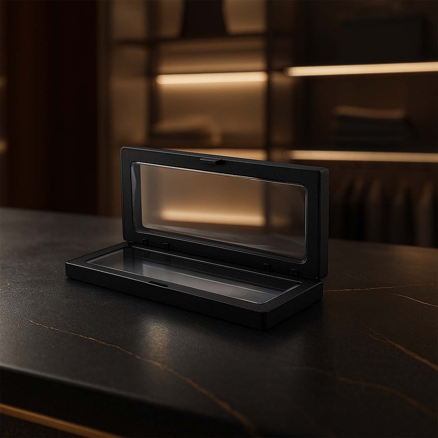 Transparent Jewellery Display Box (18x7 cm / 1 Pc)